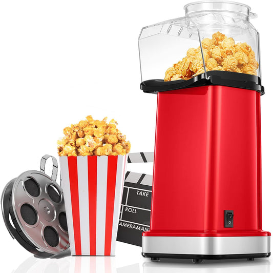 Oil-Free Mini Popcorn Maker Machine