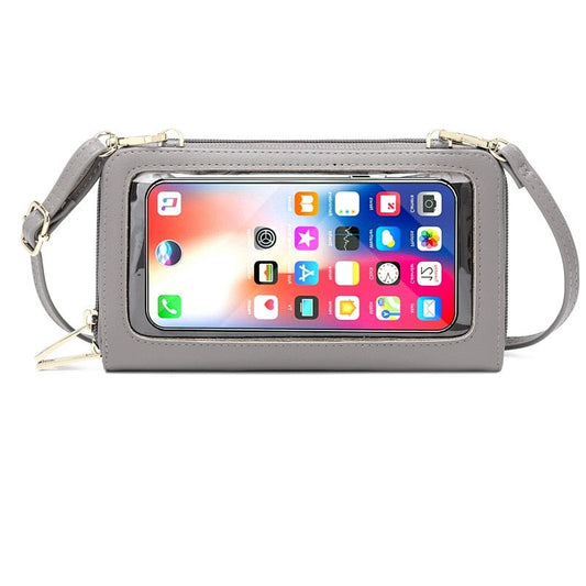 Woman Touch Screen Crossbody Bag