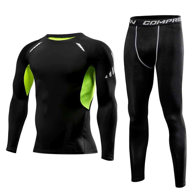 Man Fitness Compression Suit