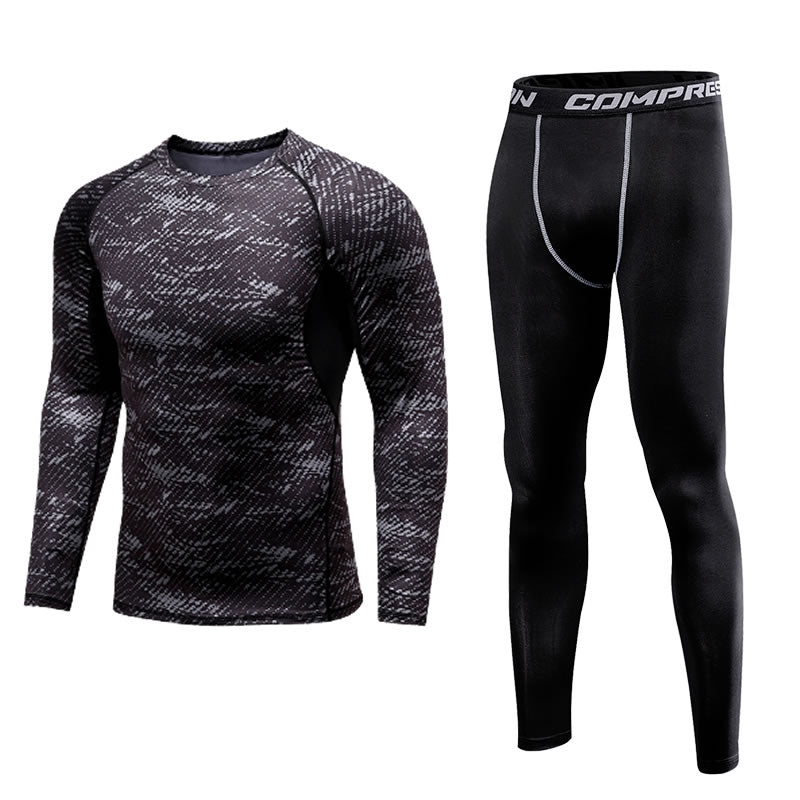 Man Fitness Compression Suit