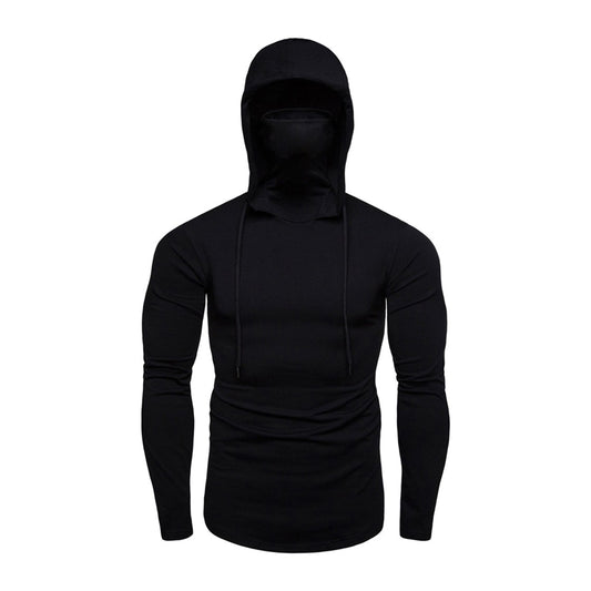 Man Long Sleeve Hooded Sweatshirt