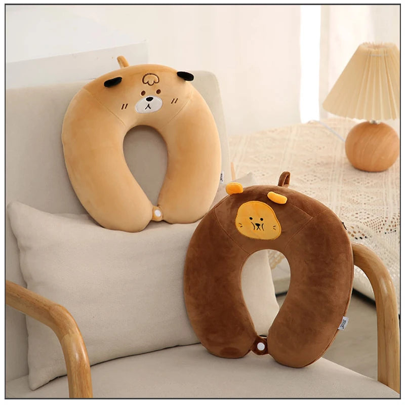 Memory Foam U-Shaped Neck Pillow