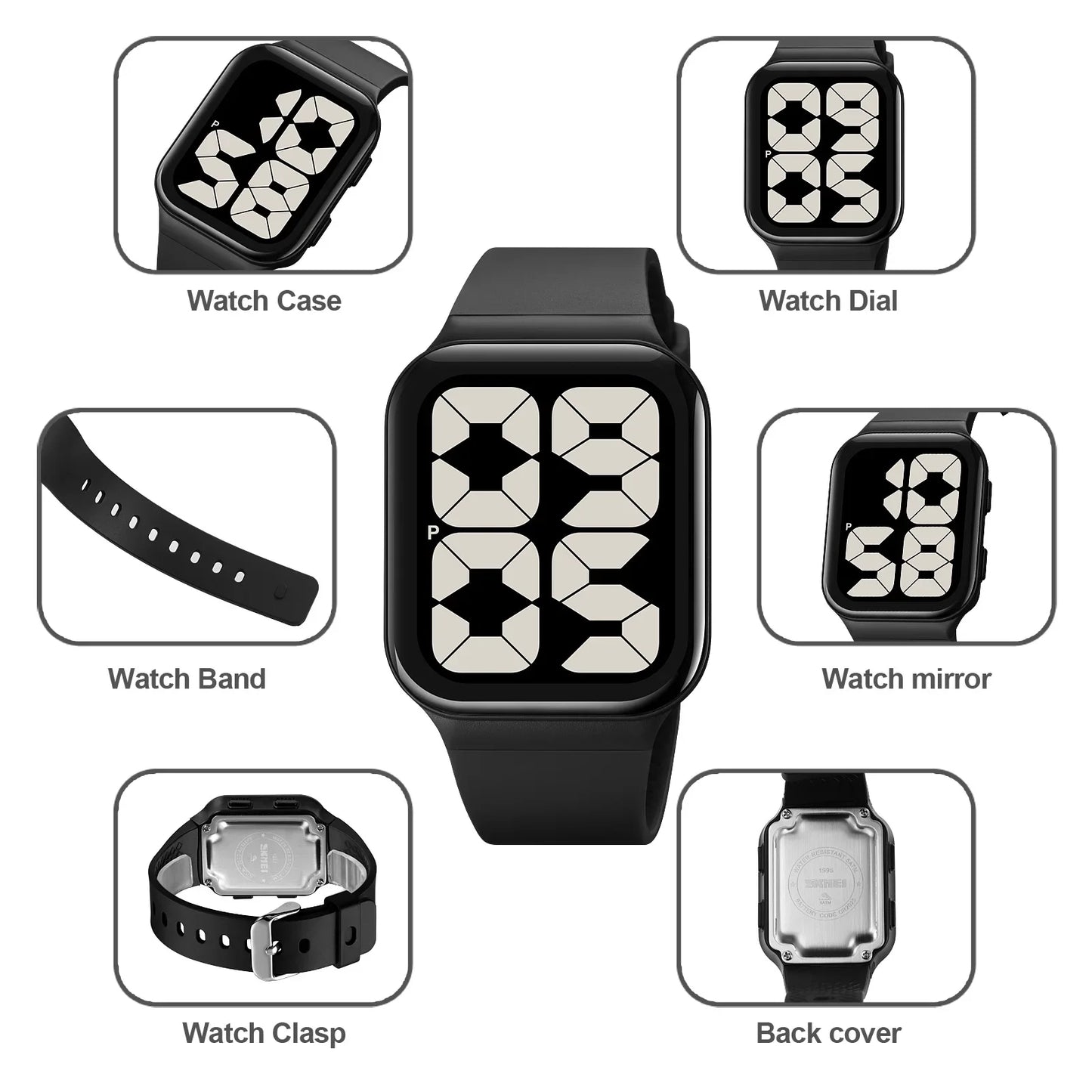 Unisex Digital Watches