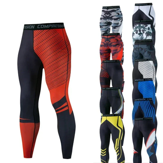 Man Quick-Drying Gym Leggings