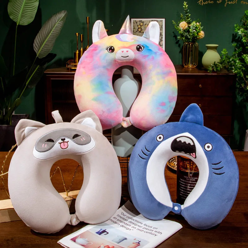 Cartoon U-Shaped Neck Pillow