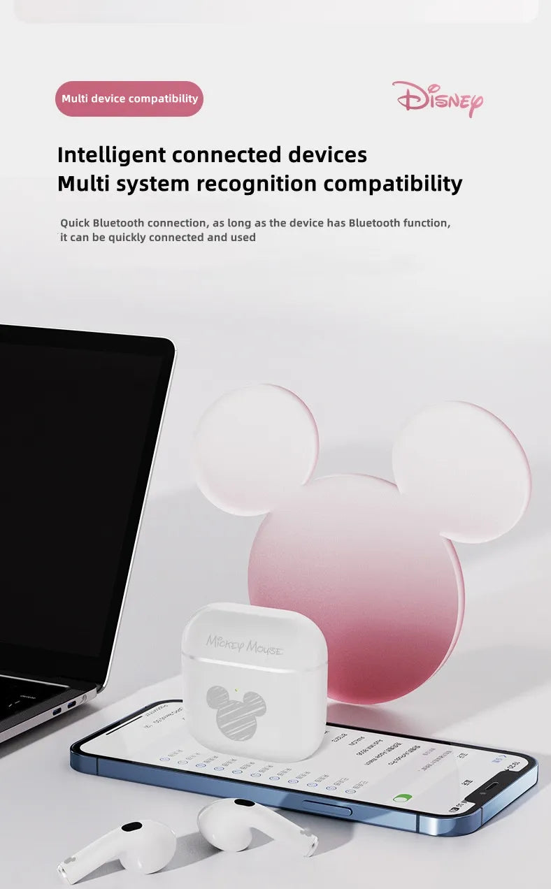 Mickey Mouse Wireless Bluetooth Headset