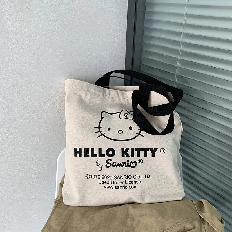 Shopping Tote With Hello Kitty