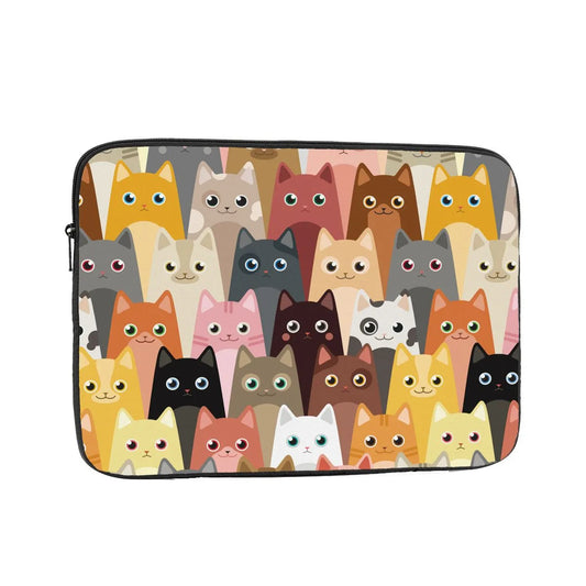 Shockproof Laptop Case With Cat Print