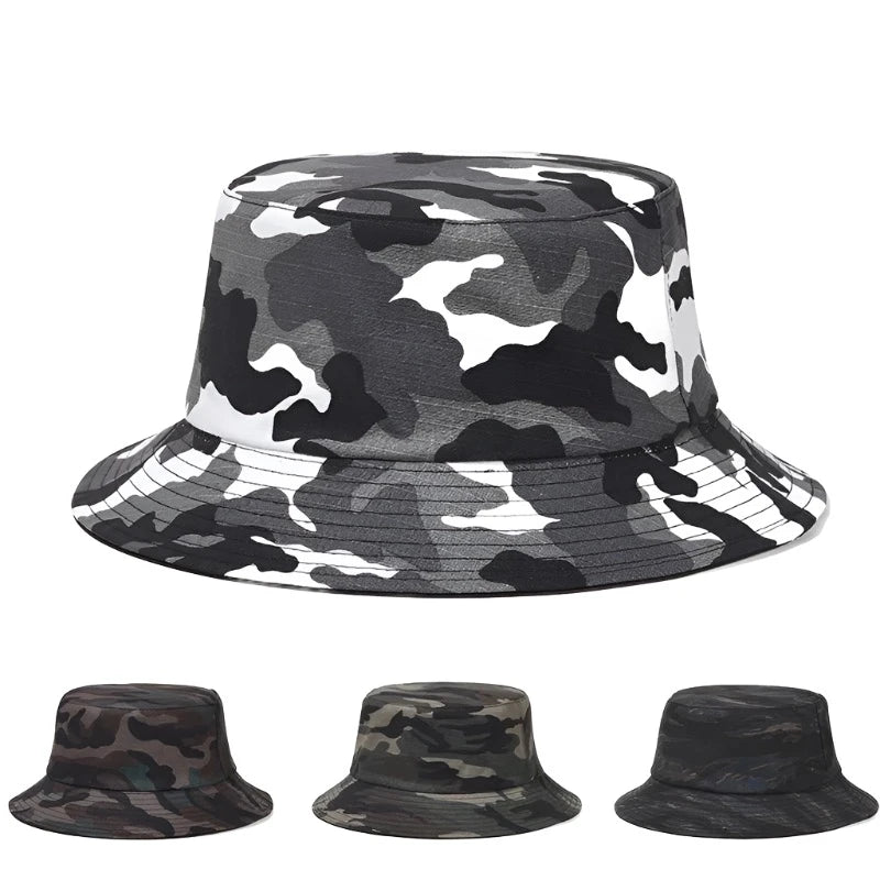 Unisex Camouflage Bucket Hat