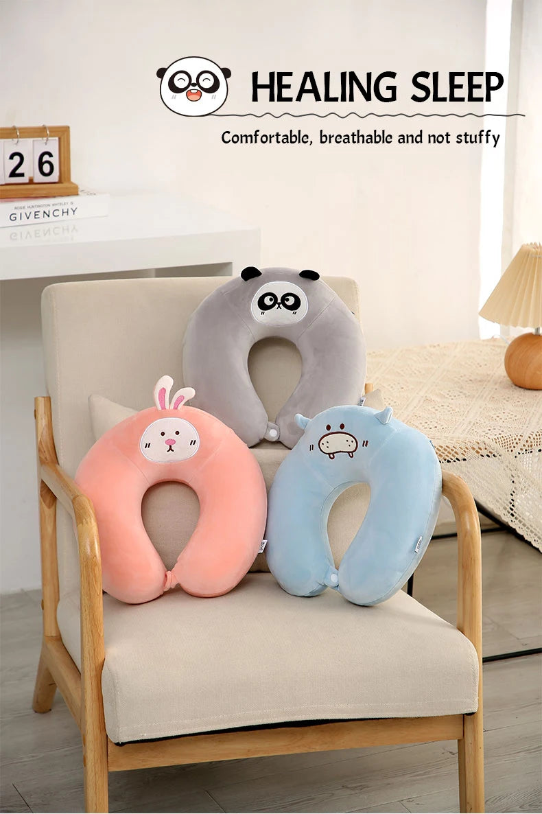 Memory Foam U-Shaped Neck Pillow