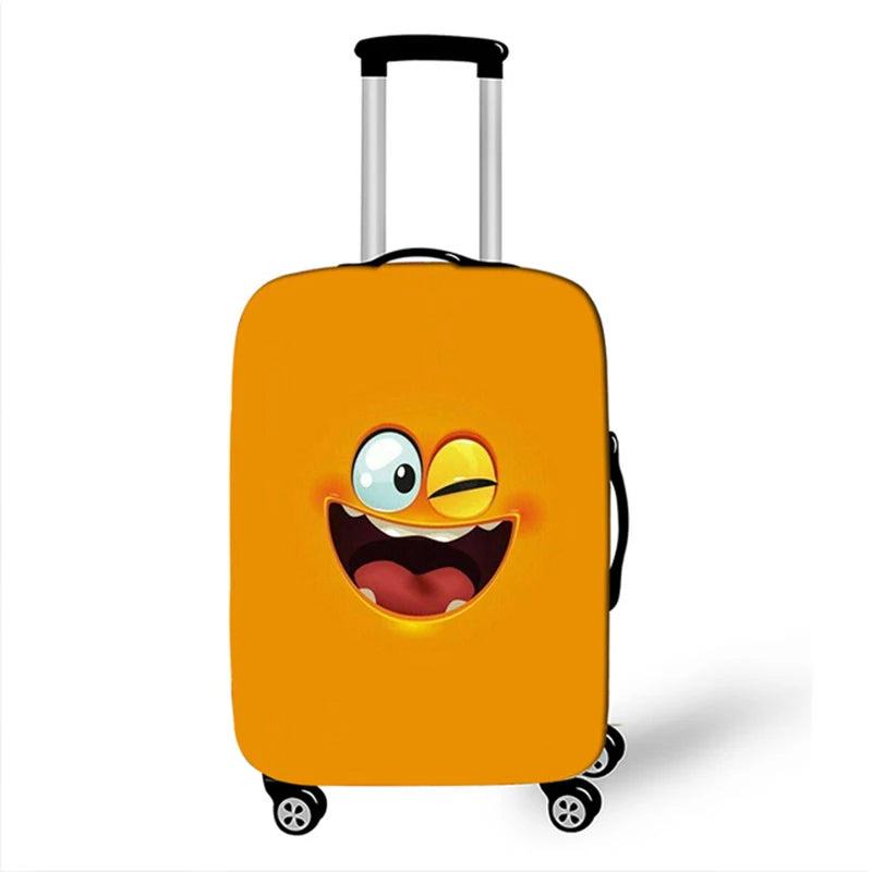 Funny Expression Suitcase Cover