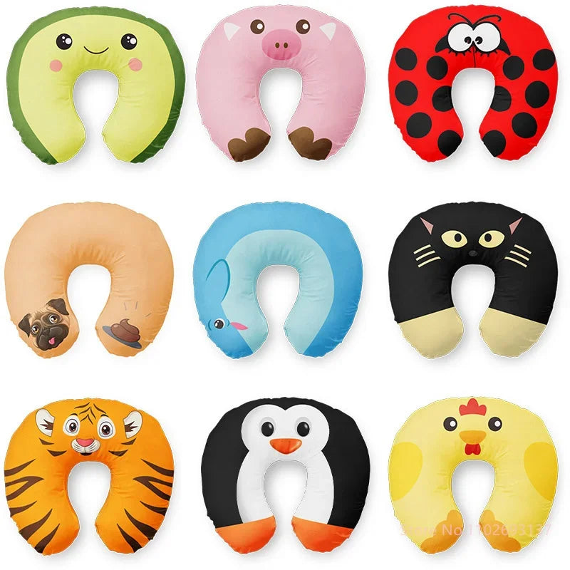 Cute Travel U-Shaped Neck Pillow