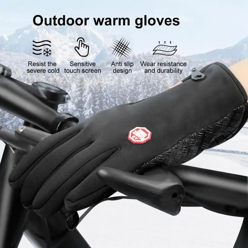 Man Waterproof & Windproof Gloves